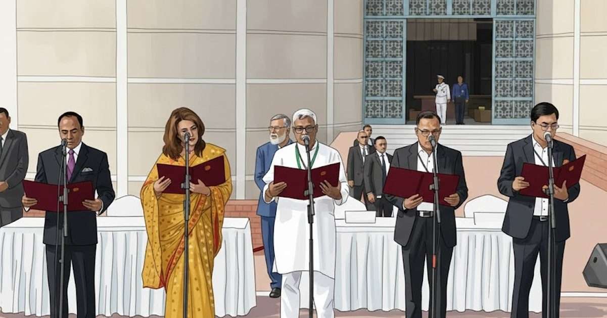 তারেক রহমান, নতুন মন্ত্রিসভা, বিএনপি সরকার, শপথ গ্রহণ, নতুন মন্ত্রী, প্রতিমন্ত্রী, টেকনোক্র্যাট, নারীর ক্ষমতায়ন, Tarique Rahman, New Cabinet, BNP Government, Oath Taking, New Ministers, State Ministers, Technocrat, Women Empowerment, Bangladesh Politics