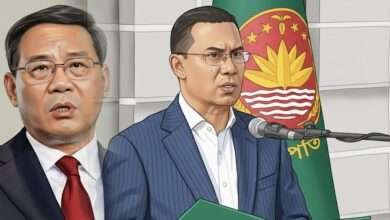 তারেক রহমান, নতুন প্রধানমন্ত্রী বাংলাদেশ, চীন-বাংলাদেশ সম্পর্ক, লি কিয়াং অভিনন্দনবার্তা, বেল্ট অ্যান্ড রোড সহযোগিতা, উইন-উইন সম্পর্ক, বাংলাদেশ চীন বন্ধুত্ব, Tarique Rahman, New PM Bangladesh, China Bangladesh relations, Li Qiang congratulation, Belt and Road Initiative, win-win cooperation, Bangladesh China friendship, Dhaka Beijing ties